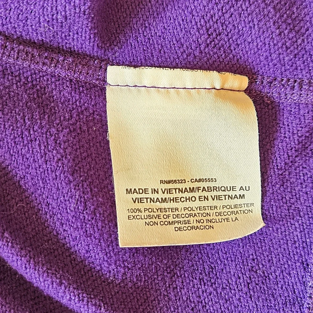 Nike Women’s Dri-FIT Purple Cowl Neck Long Sleeve Training Pullover Small